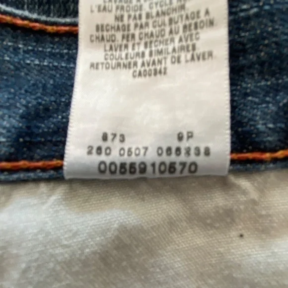 Men's Levi's Relaxed Straight May 2007 make in Mexico medium wash size 34/32 - Picture 10 of 12
